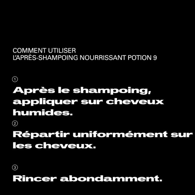 Après-shampoing nourrissant Potion 9 Sebastian 30 ml