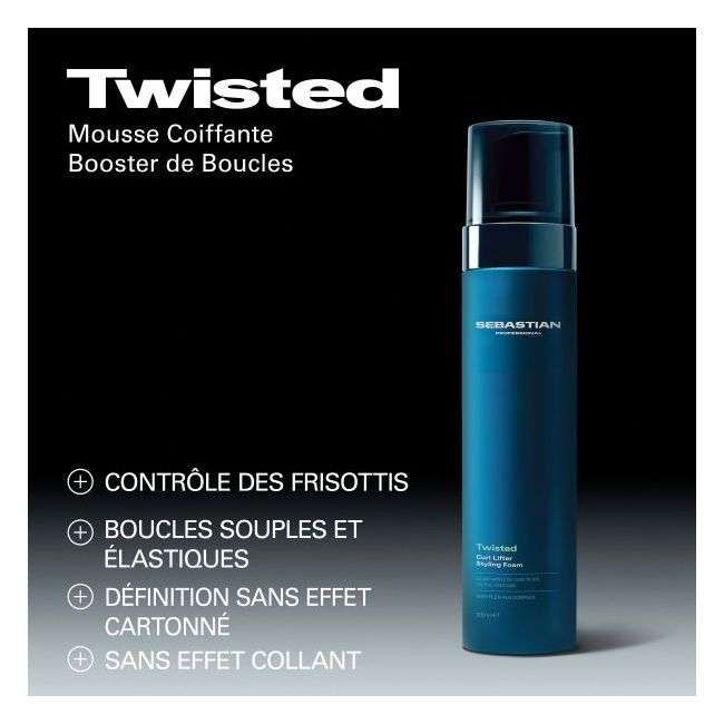 Twisted Sebastian Styling Mousse 200ml