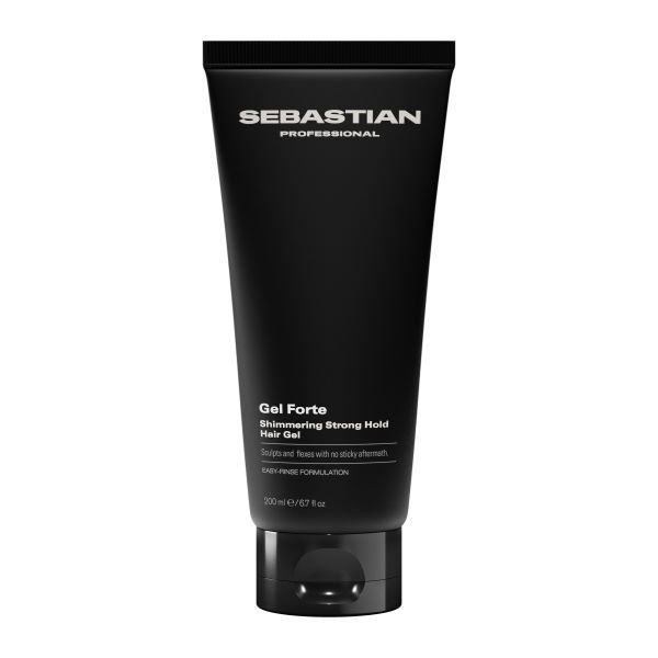Gel brilhante de fixação forte Gel Forte Sebastian 200ml