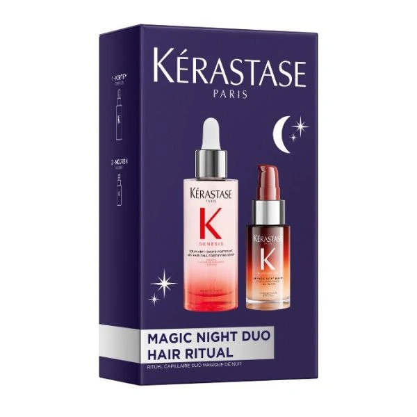 Duo Night Magic set Genesis serum and Nutritive Kérastase