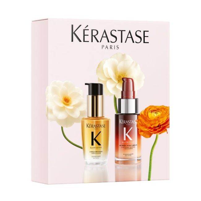 Coffret Duo Mini Héros sérum Elixir Ultime e Nutritive Kérastase