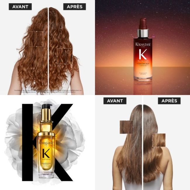 Coffret Duo Mini Héros sérum Elixir Ultime e Nutritive Kérastase