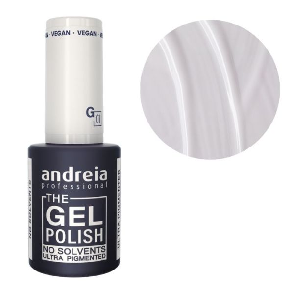 Vernis semi-permanent The Gel Polish G01 Andreia 10,5ml