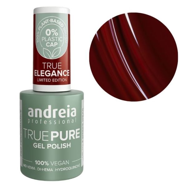 Vernis semi-permanent sans HEMA True Pure Elegance TE4 Andreia 10,5ML