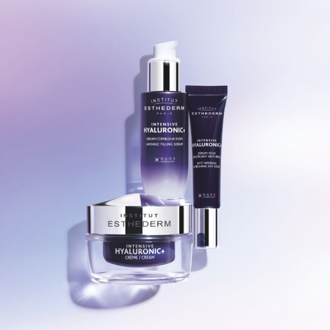Anti-Falten-Kur 2 Monate Intensive Hyaluroncreme Esthederm 50ml: Haut hydratisiert