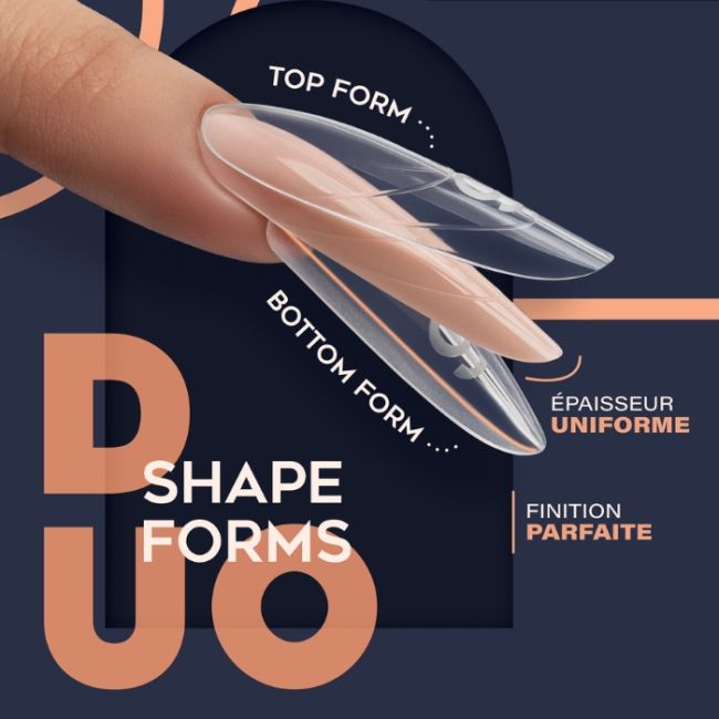 Doble cápsula de extensión Duo Shape Form almendra Andreia