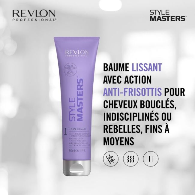 Baume lissant anti-frisottis Iron Guard Style Masters Revlon 150ML