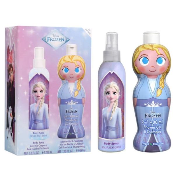 Duo brume corporelle et gel douche Reine des Neiges Disney