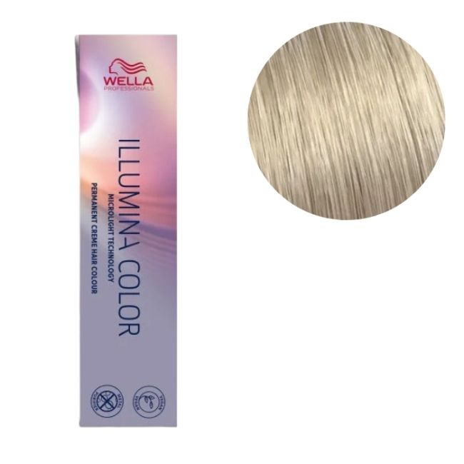 Illumina Color 9/19 biondo affumicato cenere molto chiaro Wella 60ML