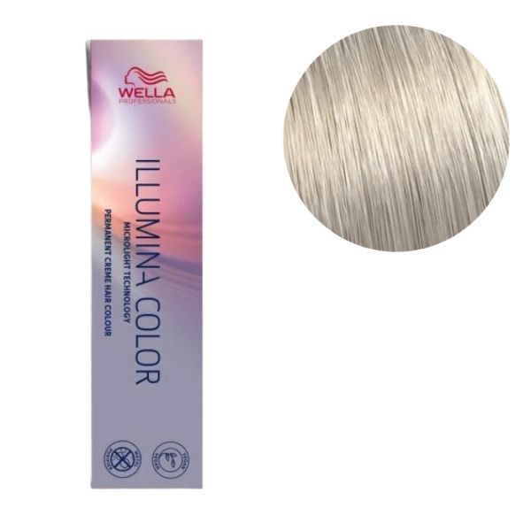 Färbung Illumina Color 10/81 Sehr sehr hellblonde Perlasche Wella 60ML