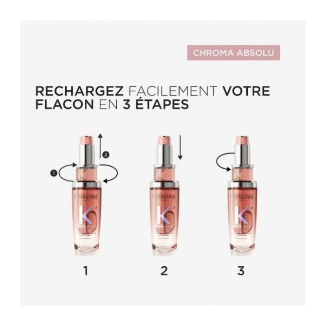 Duo Huile Chroma Éclat & recharge Chroma Absolu Kérastase