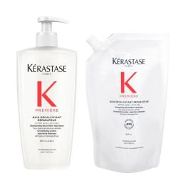 Duo bain décalcifiant réparateur Première & recharge Kérastase