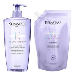 Duo bain lumière Blond Absolu & recharge Kérastase