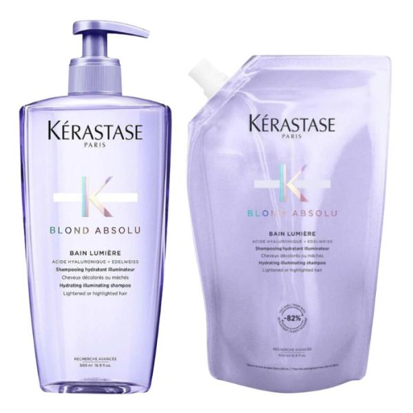 Duo bain lumière Blond Absolu & recharge Kérastase