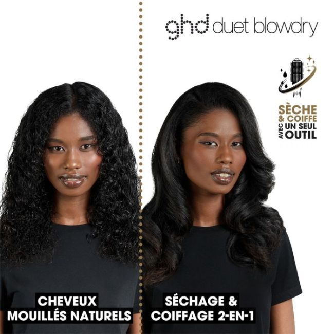 Cepillo alisador 2-en-1 ghd Duet Blowdry Collection Jelly
