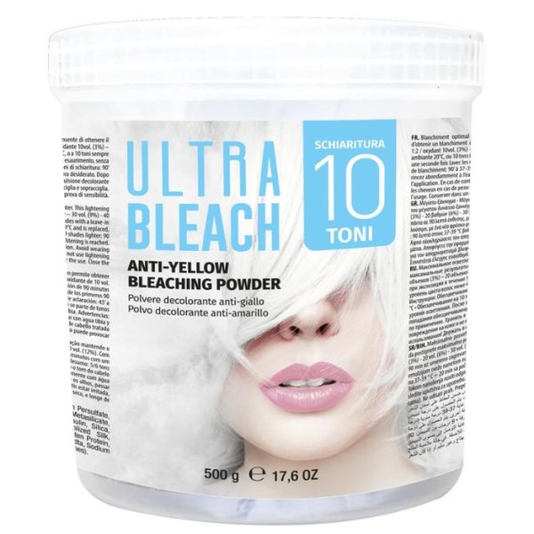 Poudre décolorante Ultra Bleach Anti-Jaune 10 Tons KayPro 500g