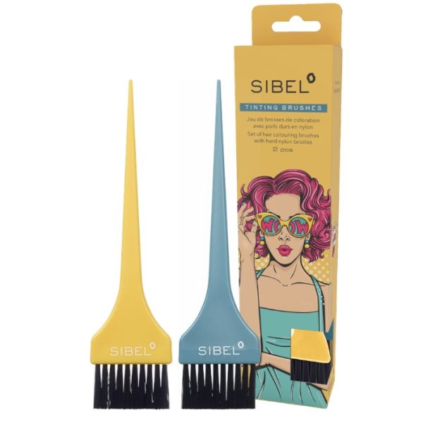 Pinceaux coloration Pop Art Sibel