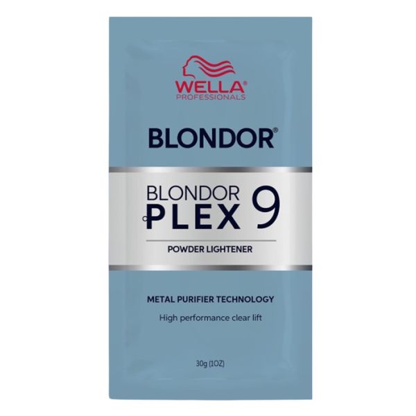 Sachet de poudre de décoloration BlondorPlex 9 Wella 30g