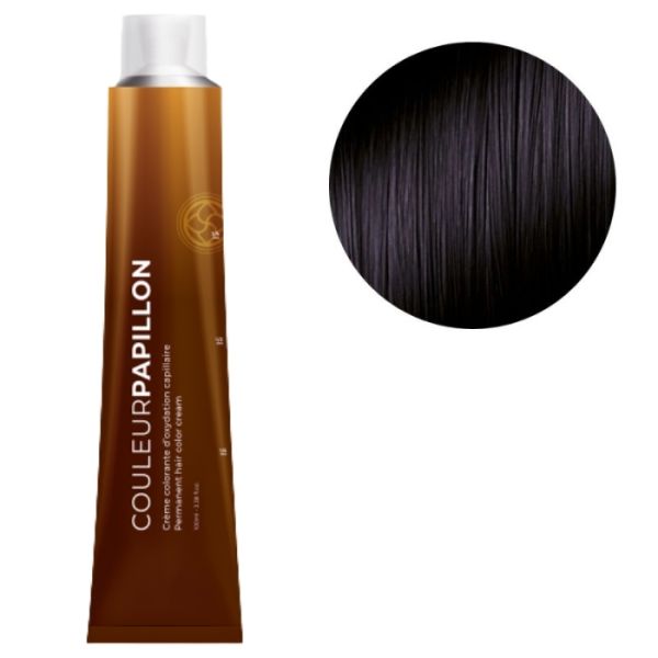 Coloration Couleur Papillon 1.1 Noir Bleu Coiffance 100ml