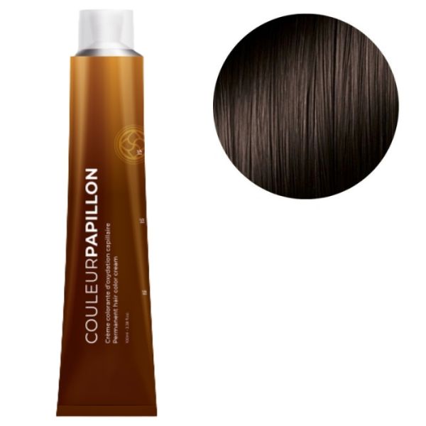 Coloration Couleur Papillon 5.23 Châtain Irisé Doré Coiffance 100ml