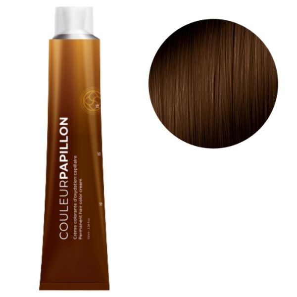 Coloration Butterfly Color 5.77 Hellbraun Tiefbraune Frisur 100 ml