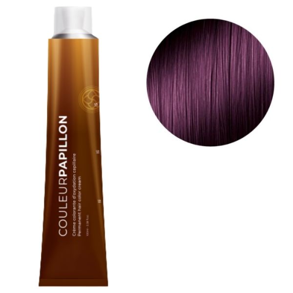 Coloration Couleur Papillon 6.20 Blond Foncé Violine Intense Coiffance 100ml