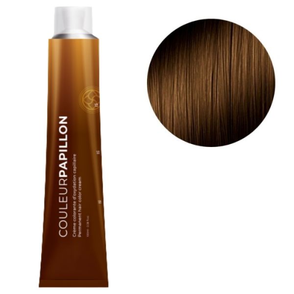 Coloration Couleur Papillon 6.73 Blond Foncé Brun Doré Coiffance 100ml