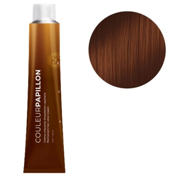Butterfly Color Color 7.4 Rubio Cobrizo Peinado 100ml