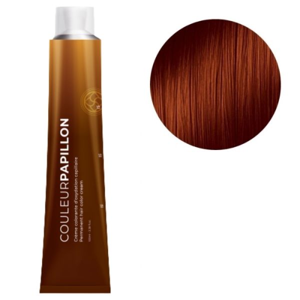 Coloration Couleur Papillon 7.43 Blond Cuivré Doré Coiffance 100ml