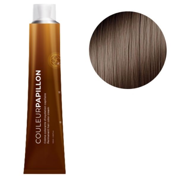 Coloración Color Mariposa 7.71 Rubio Castaño Ceniza Peinado 100ml
