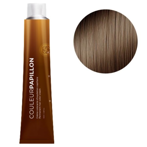 Coloración Butterfly Color 8.0 Rubio Claro Peinado 100ml