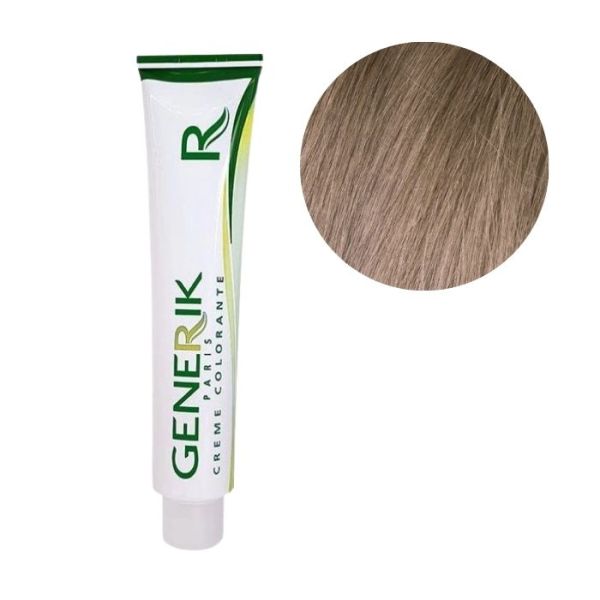 Coloration sans ammoniaque 8.2 Blond Clair Irisé Generik 100ml