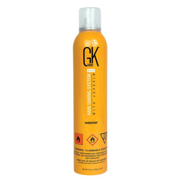 Laque de fixação forte GKHair 320ml - Estilo perfeito, longa duração