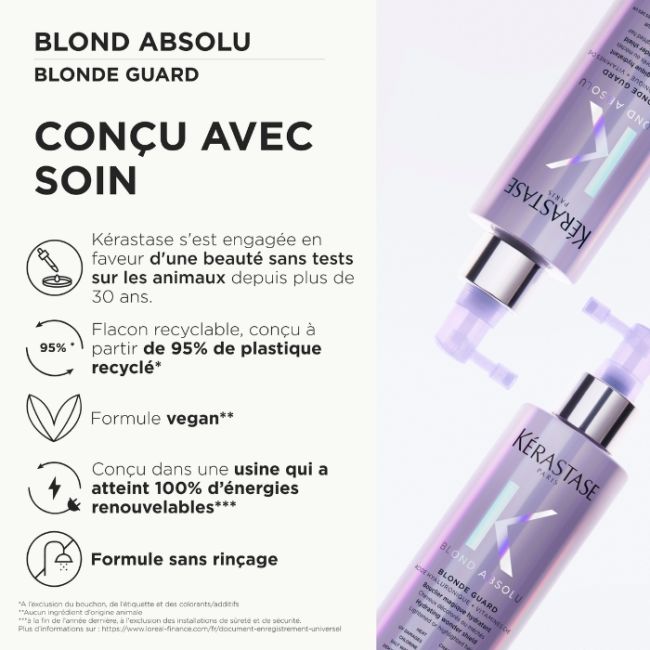 Spray theroprotecteur Blonde Guard Blond Absolu Kérastase 190ml