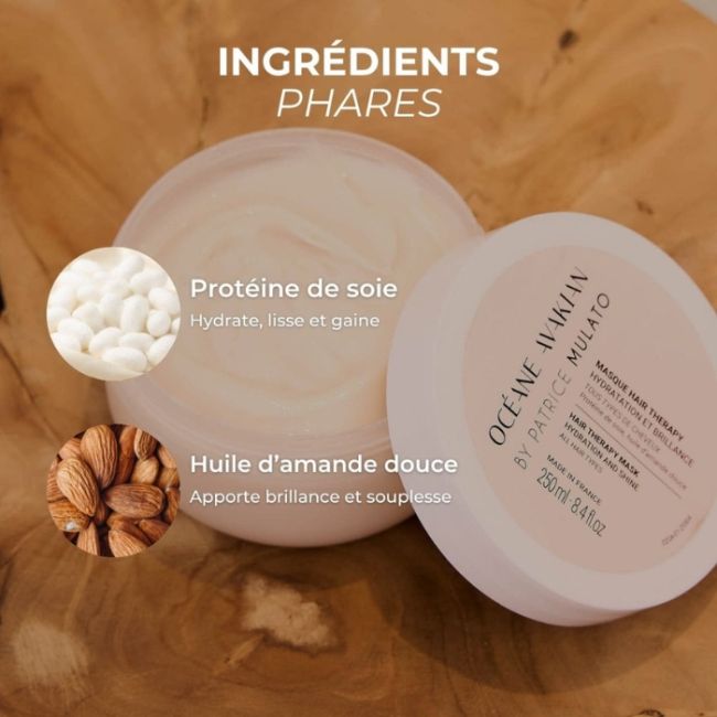 Masque Hair Therapy Hydratation et Brillance Océane Avakian by Patrice Mulato 500ml