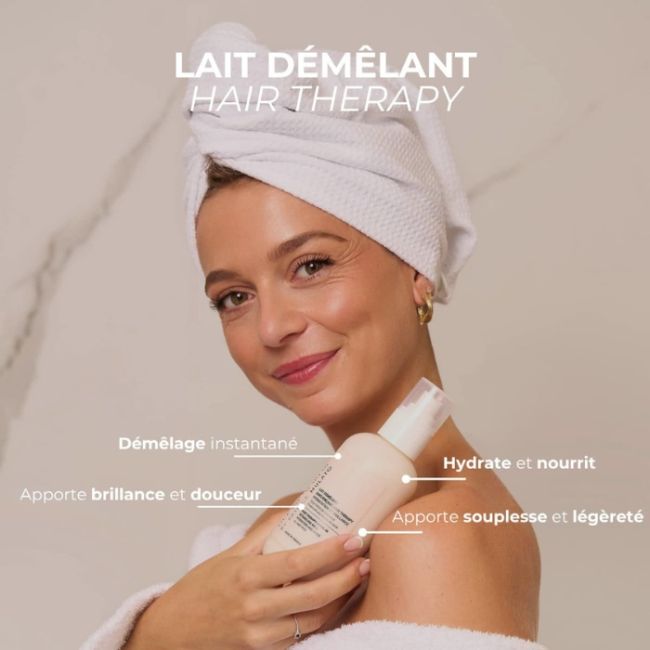 Lait demêlant Hair Therapy Hydratation et Brillance Océane Avakian by Patrice Mulato 250ml