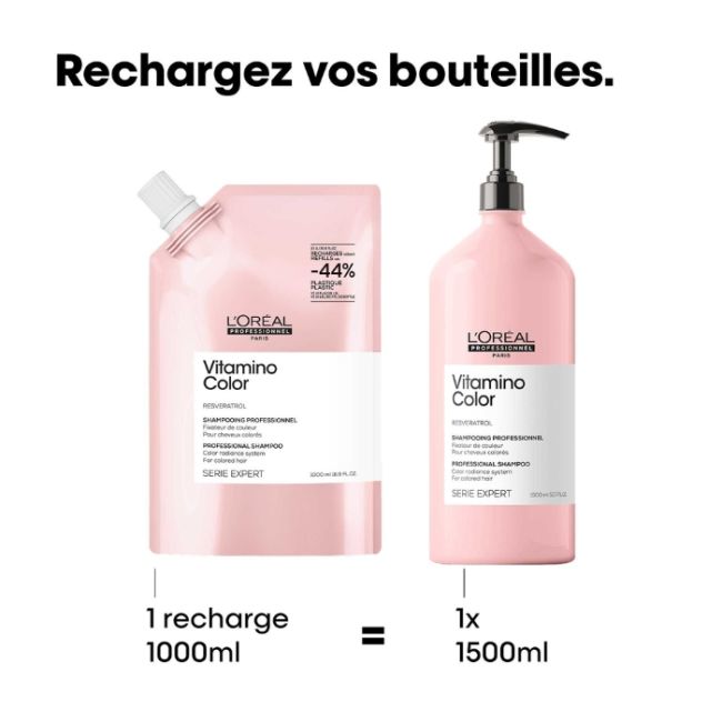 Recharge Shampooing Vitamino Color L'Oréal Professionnel 1L