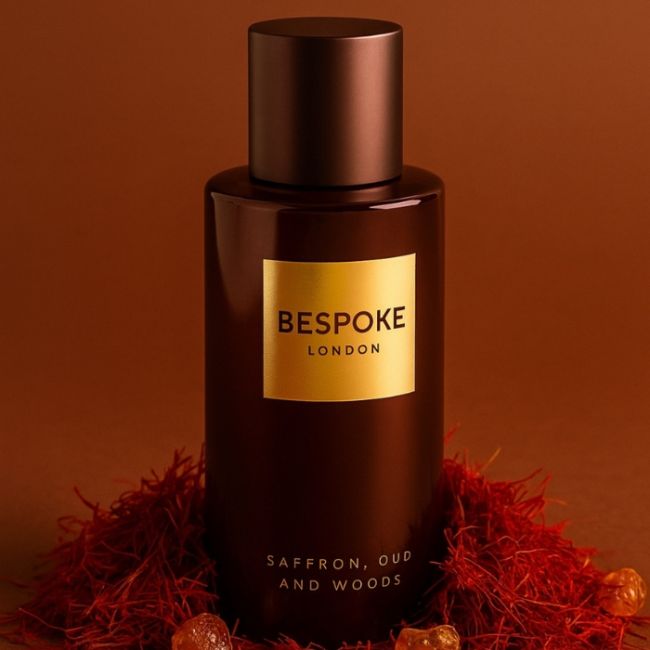 Parfum Saffron Oud and Woods Bespoke Man Gold Collection 100ml