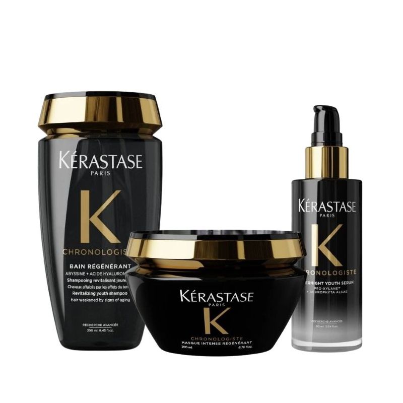 Chronologiste Trio Kérastase – Anti-aging treatment for mature hair