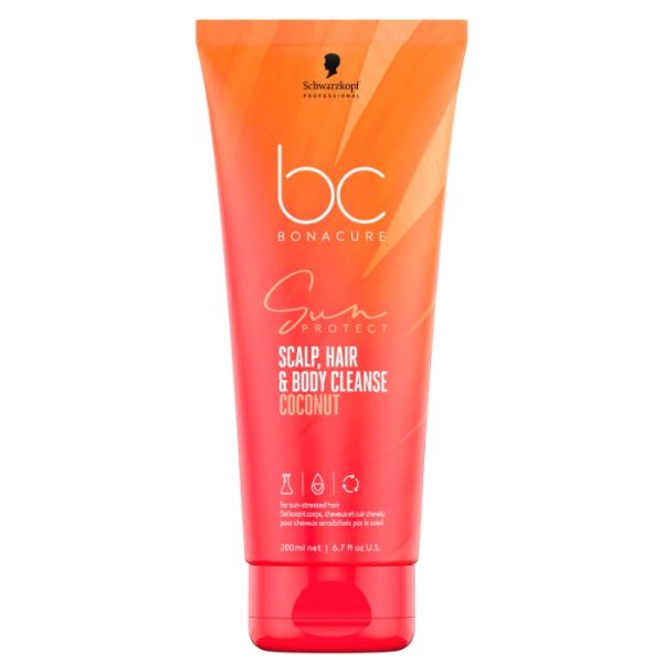 Gel Lavant 3-en-1 Corps, Cheveux ​et Cuir chevelu BC Sun Schwarzkopf 200ml