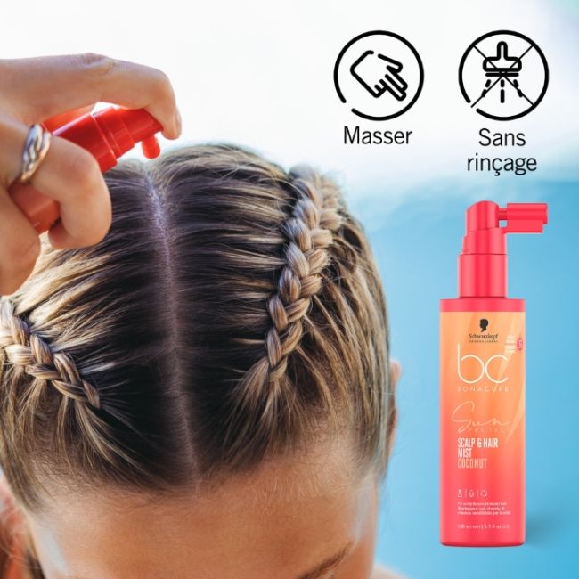 Brume Protectrice Cheveux et Cuir Chevelu BC Sun Schwarzkopf 100ml