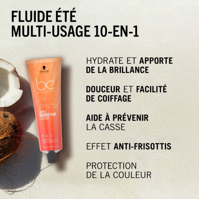 Fluide Été 10-en-1 BC Sun Schwarzkopf 100ml