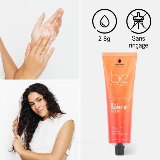 Fluide Été 10-en-1 BC Sun Schwarzkopf 100ml