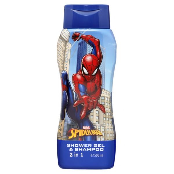 Gel douche et shampooing Spiderman 500ml