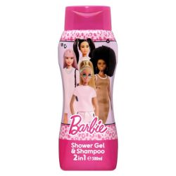 Gel douche et shampooing Barbie 500ml
