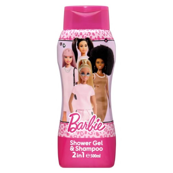 Gel douche et shampooing Barbie 500ml