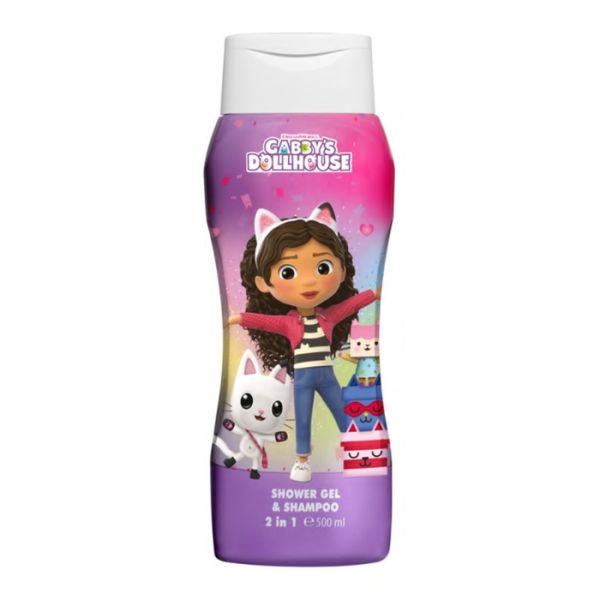 Gel douche et shampooing Gabby’s Dollhouse 500 ml