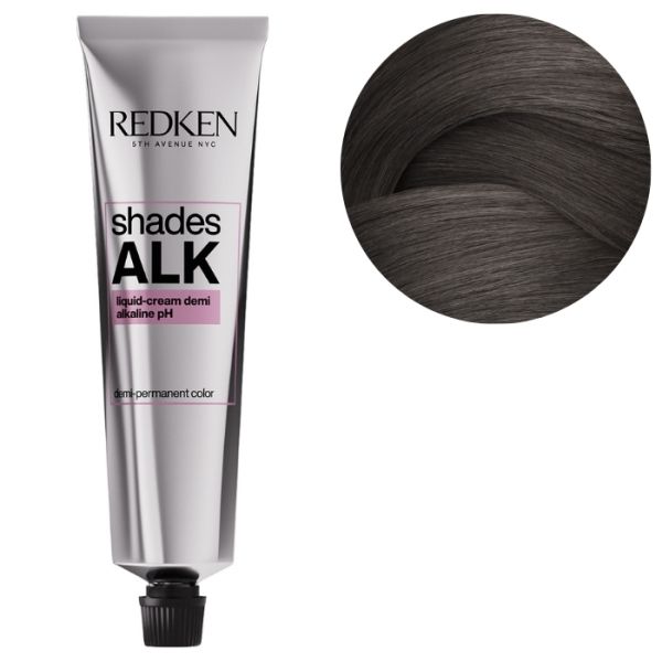 Coloration ton sur ton alcalin sans ammoniaque Shades ALK 5AB Windstorm Redken 60ml