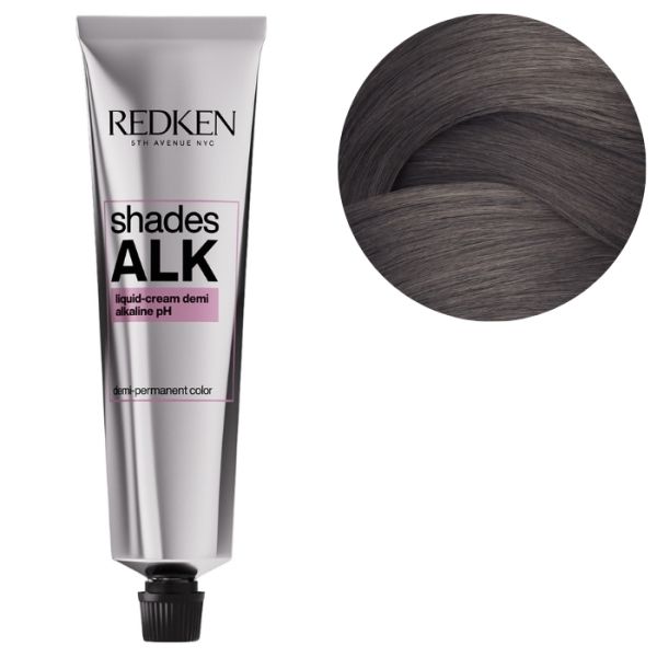 Coloration ton sur ton alcalin sans ammoniaque Shades ALK 6AB Funnel Cloud Redken 60ml