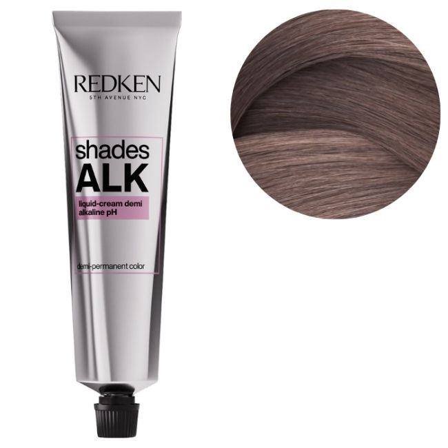 Coloration ton sur ton alcalin sans ammoniaque Shades ALK 7NCh Fondue Redken 60ml